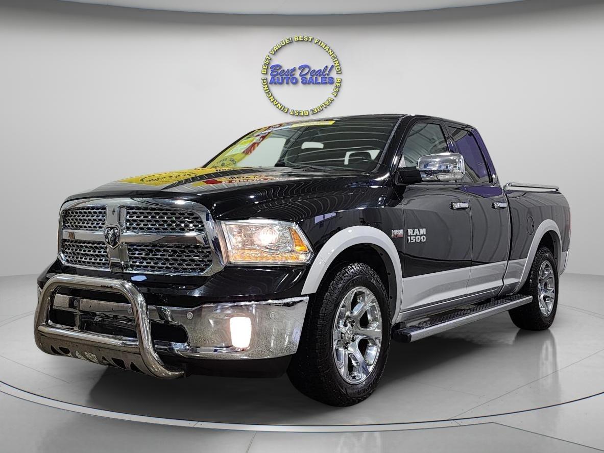 2014 RAM 1500 4x4 LARAMIE 4DR QUAD CAB 6.3FT  SB PICKUP