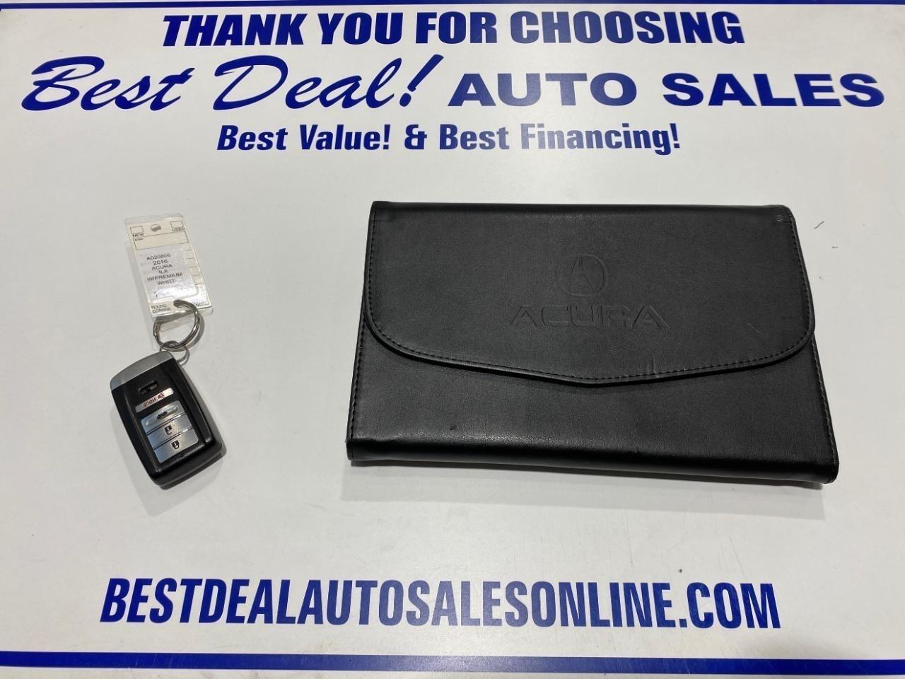 Acura ILX 8-Spd AT w/ Premium Package 2016