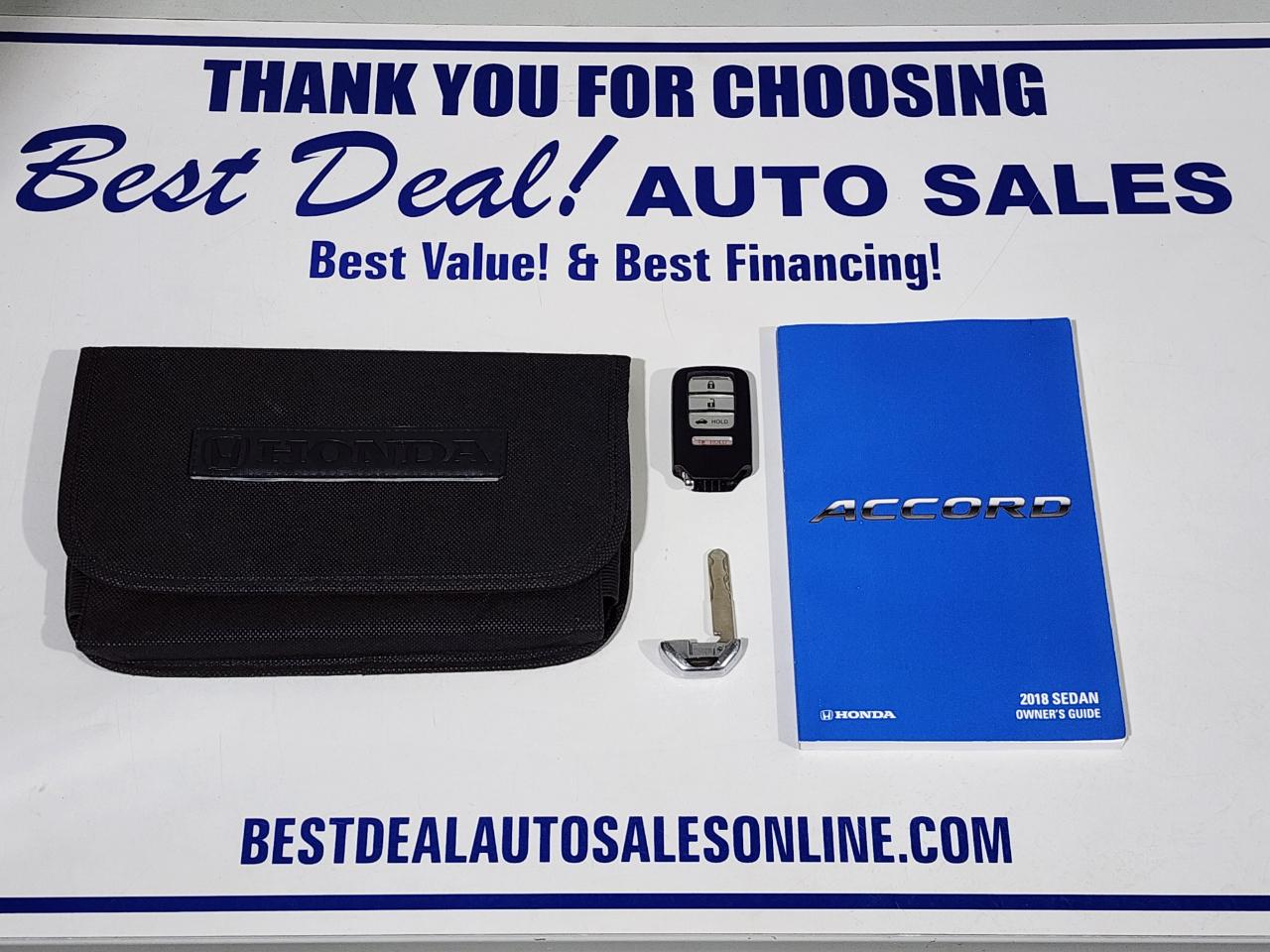 2018 Honda Accord Sport CVT 4DR SEDAN