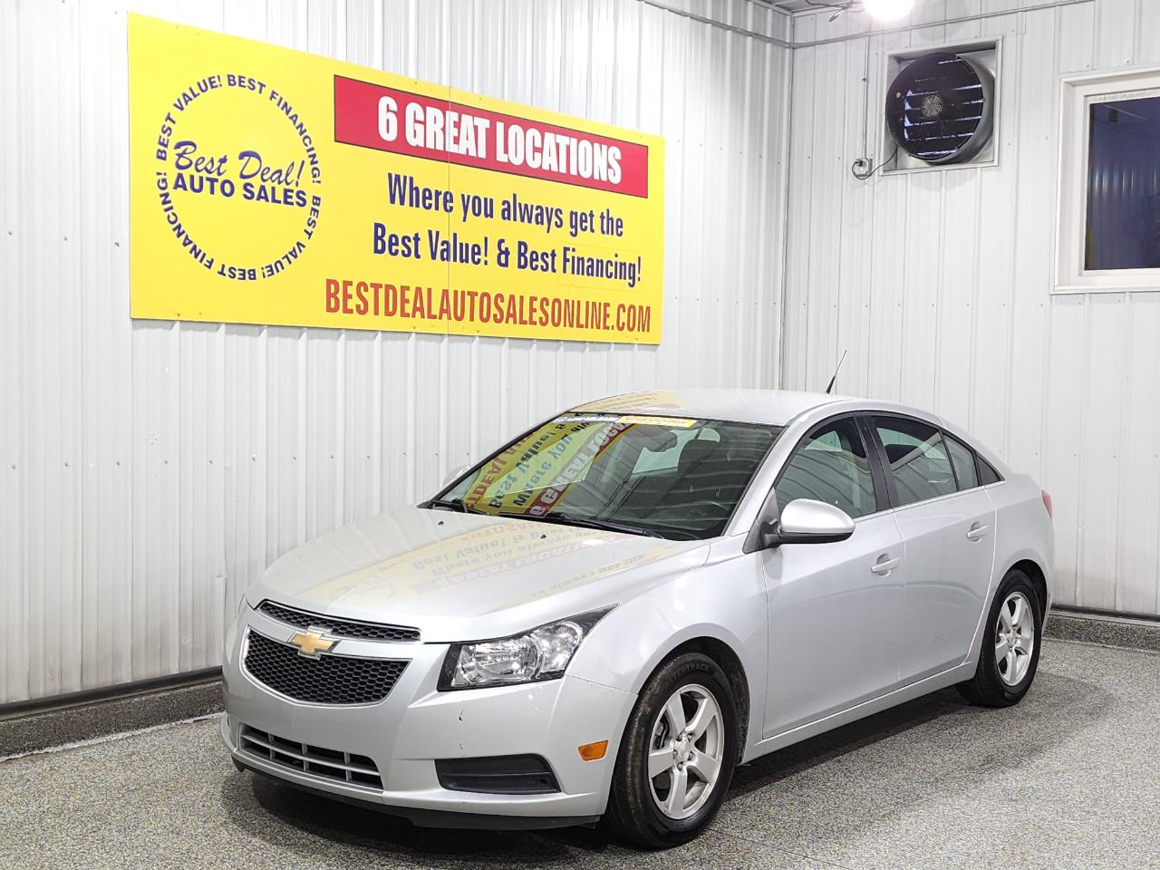 2014 Chevrolet Cruze 1LT Auto 4DR SEDAN W/1SD