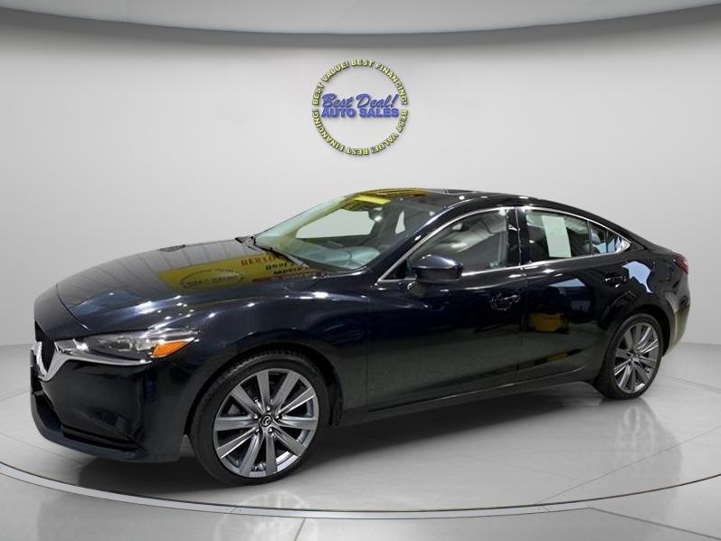 Black 2020 Mazda MAZDA6 Sedan Front-Wheel Drive Automatic