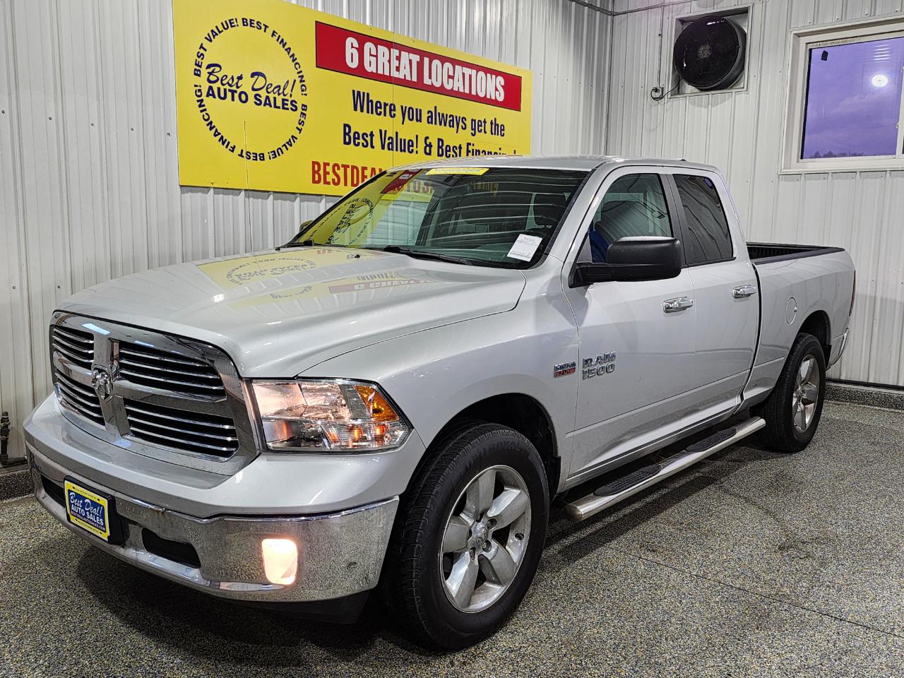 2016 RAM 1500 4x4 Big Horn Fleet 4dr Quad Cab 6.3 ft. SB Pickup