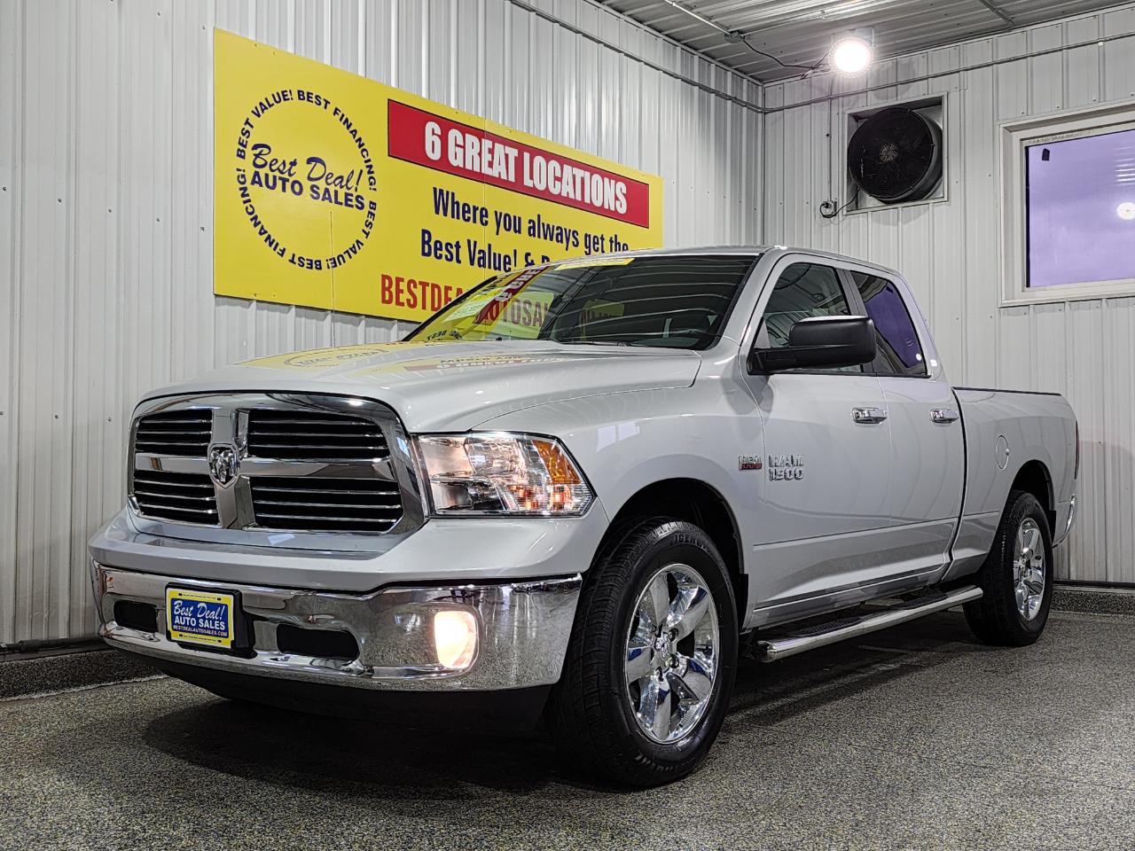2016 RAM 1500 4x4 Big Horn Fleet 4dr Quad Cab 6.3 ft. SB Pickup