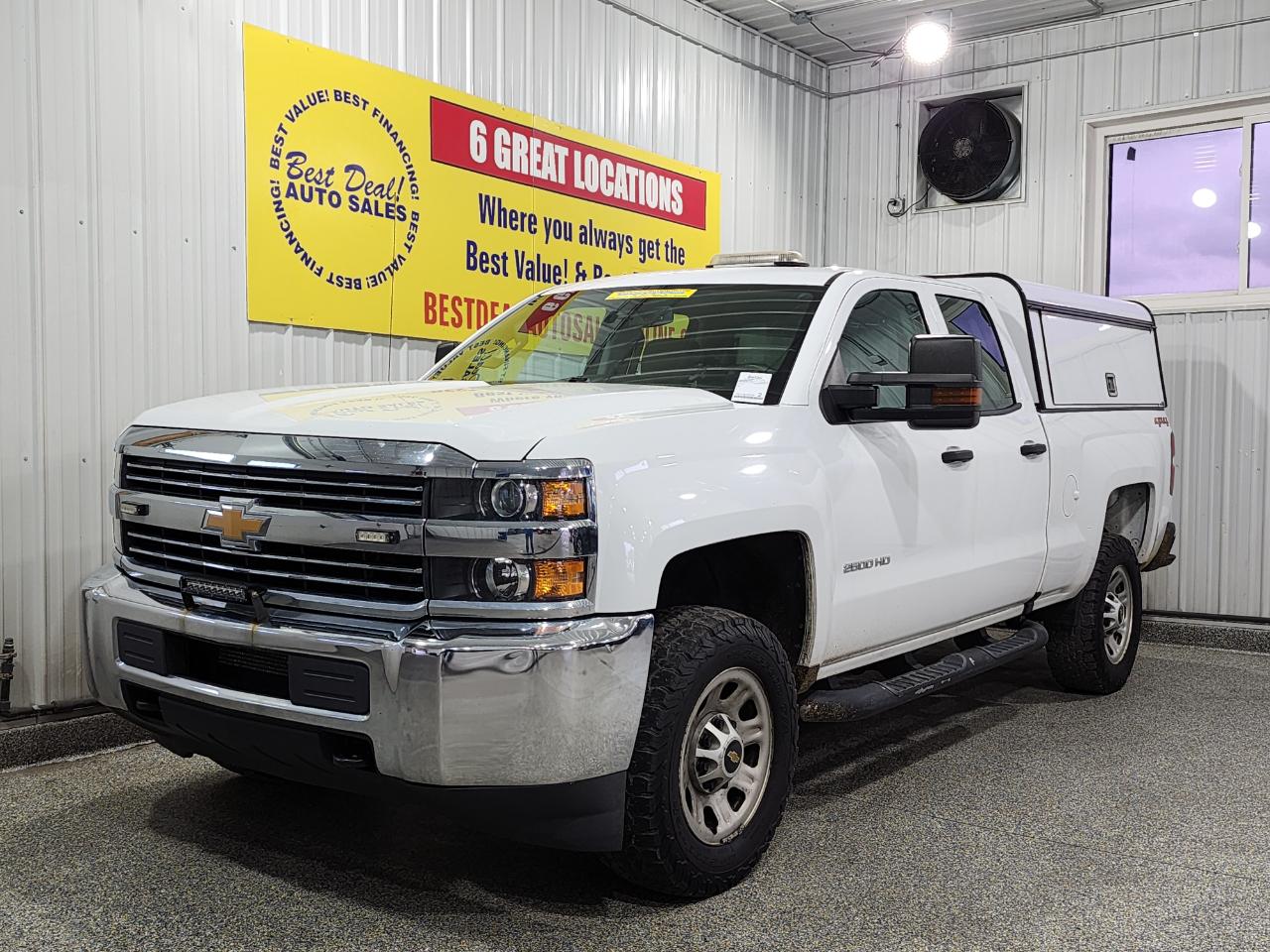 2018 Chevrolet Silverado 2500HD Work Truck Double Cab Long Box 4WD