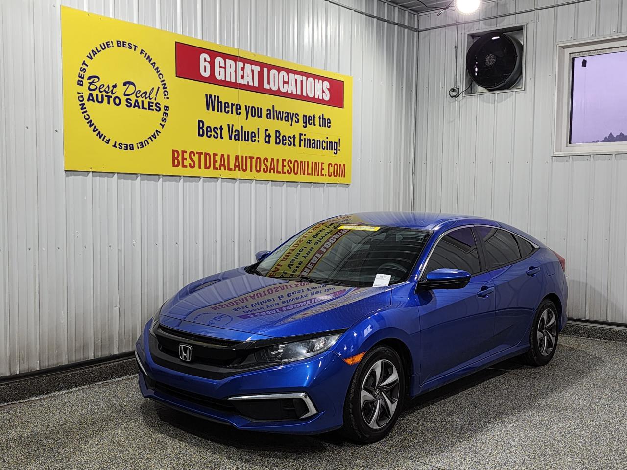 2020 Honda Civic LX 4DR SEDAN CVT