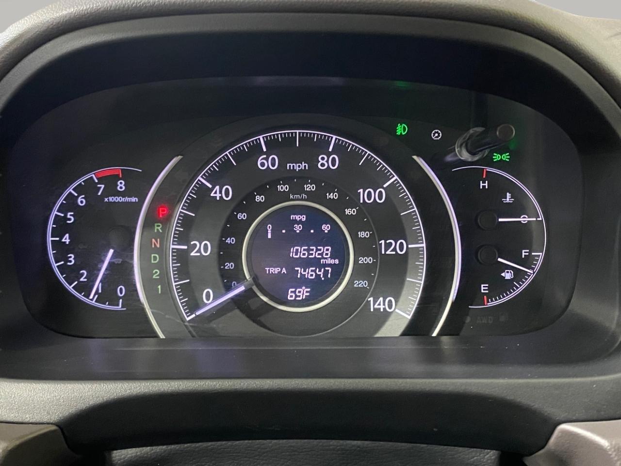 Honda CR-V EX-L 4WD 5-Speed AT 2012