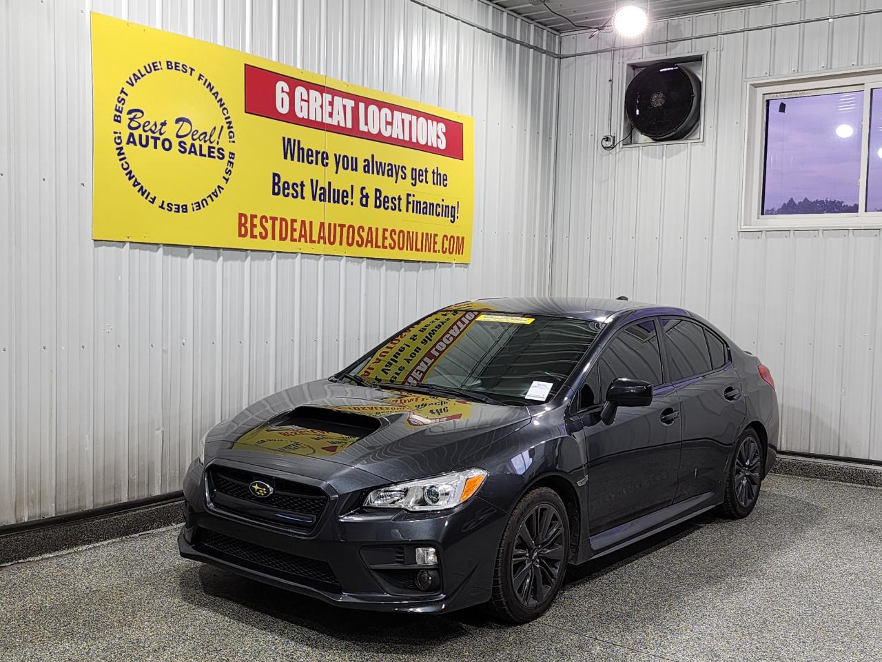 2017 Subaru WRX AWD 4DR SEDAN