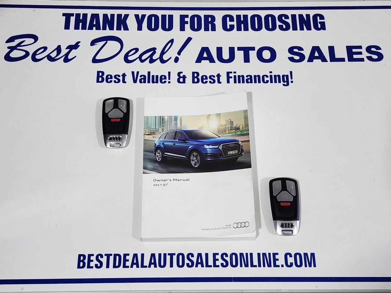 2017 Audi Q7 AWD 3.0 Premium Plus quattro 4DR SUV