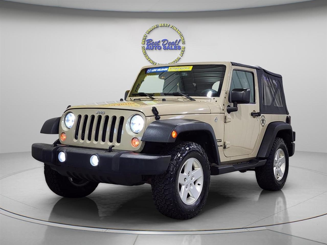 2017 Jeep Wrangler 4x4 SPORT 2DR SUV