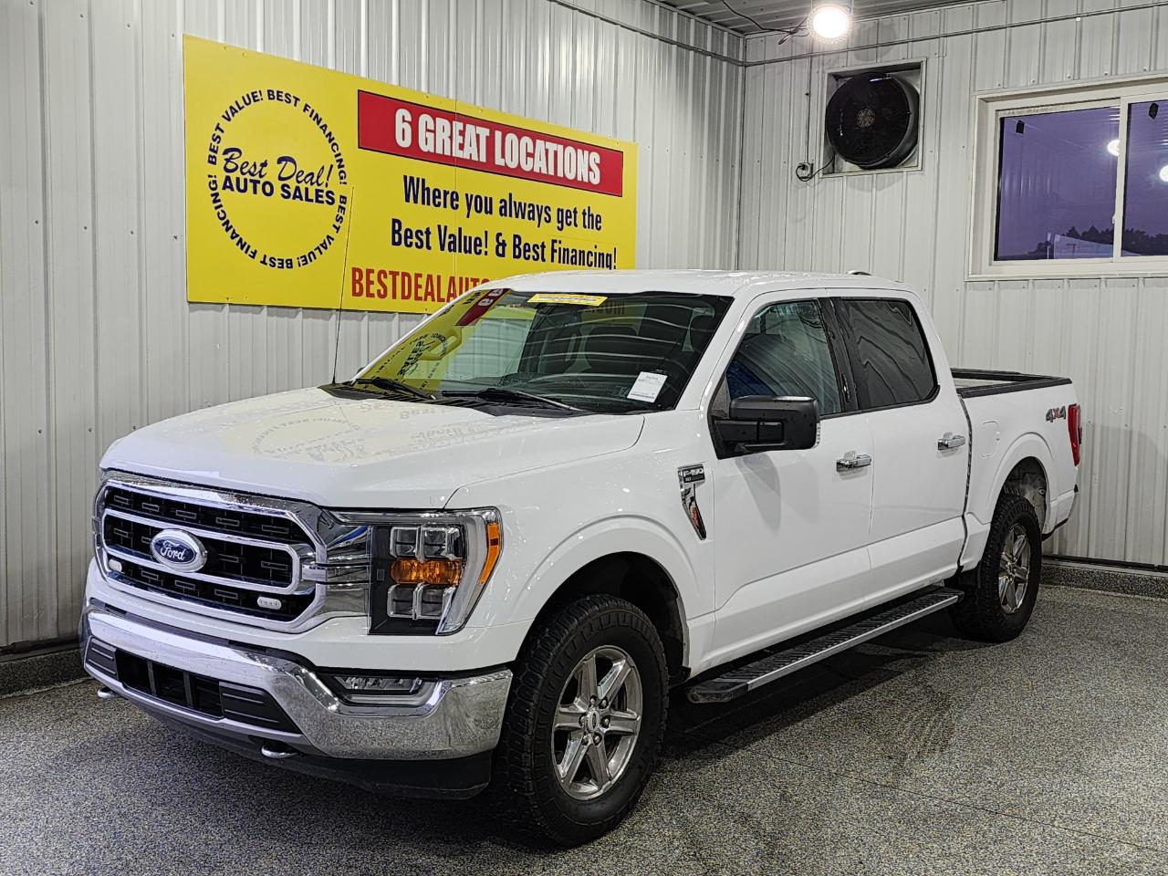 2021 Ford F-150 4x4 XLT 4DR SUPERCREW 5.5FT SB PICKUP