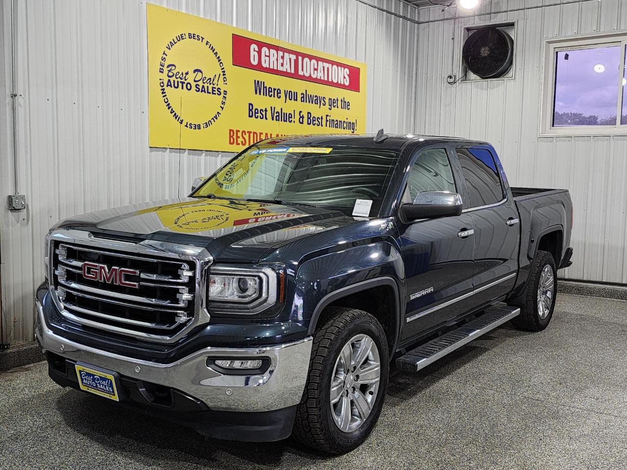 2017 GMC Sierra 1500 SLT Crew Cab Long Box 4WD