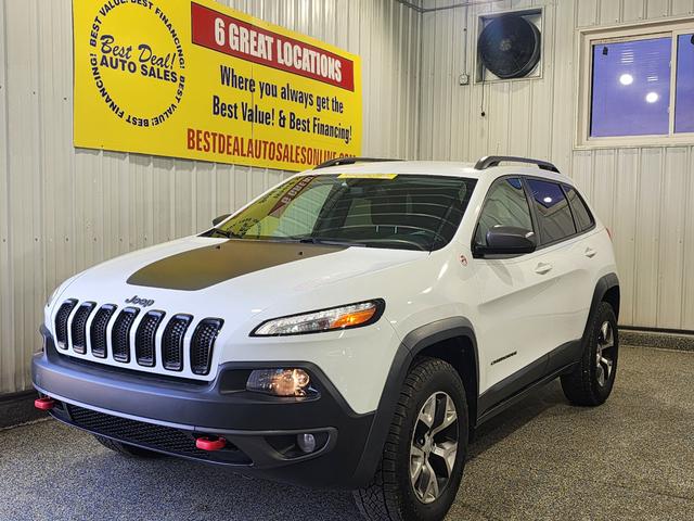 White 2016 Jeep Cherokee SUV / Crossover Four-Wheel Drive
