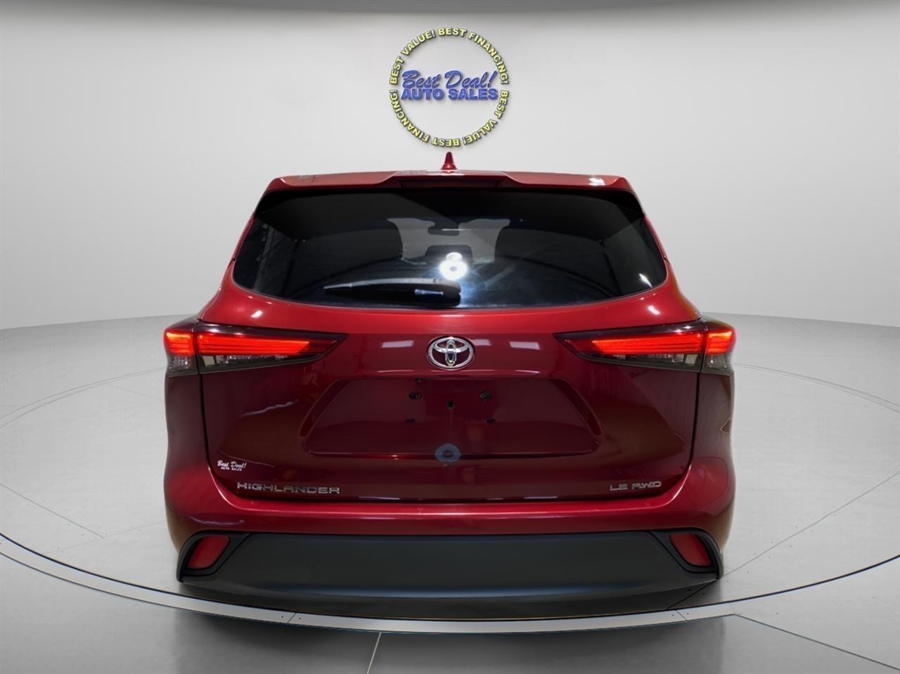 Toyota Highlander LE AWD V6 2020