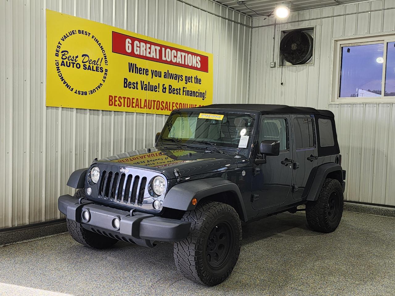 2017 Jeep Wrangler 4x4 SPORT S 4DR SUV