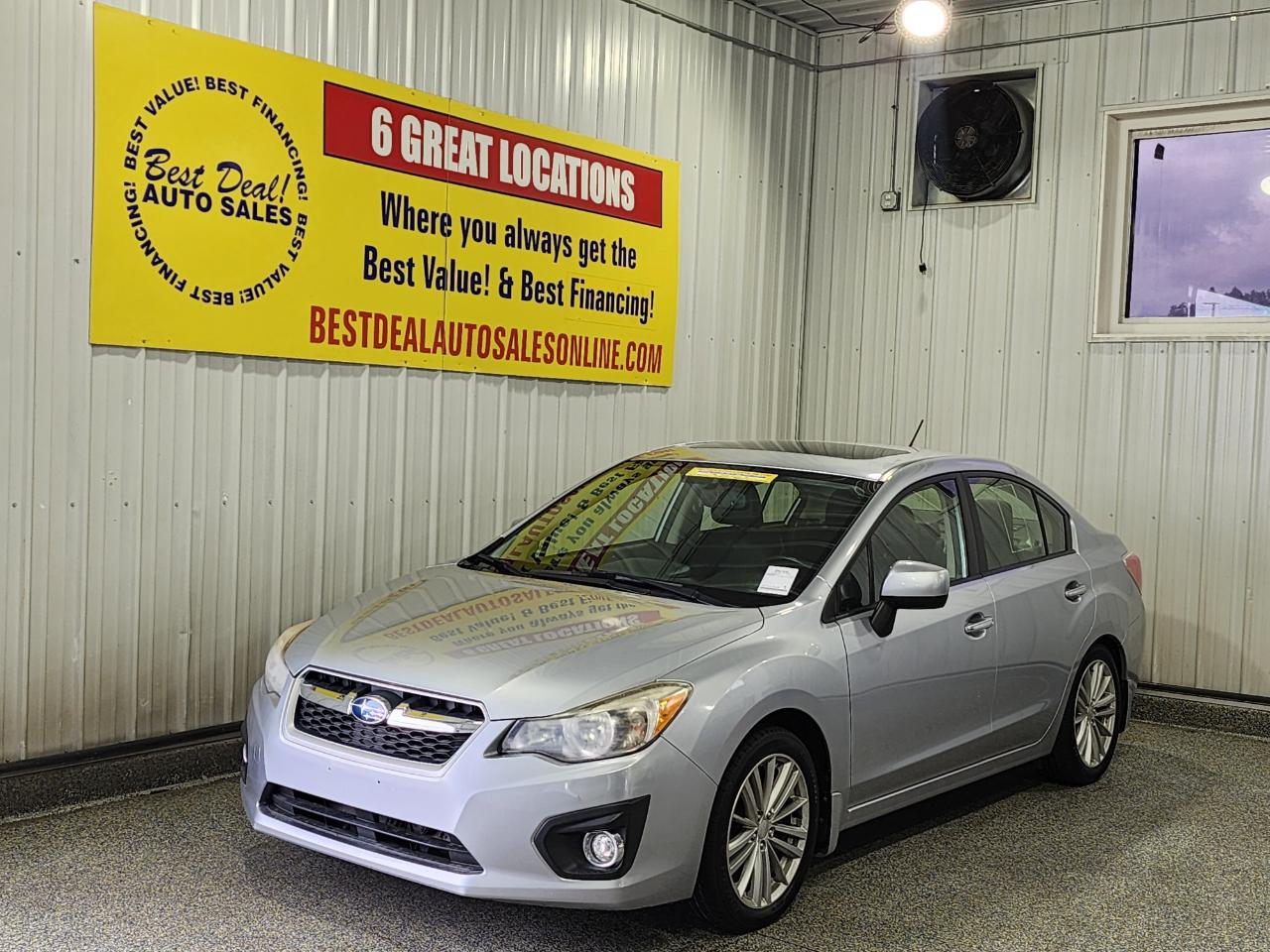 2013 Subaru Impreza AWD 2.0i LIMITED 4DR SEDAN