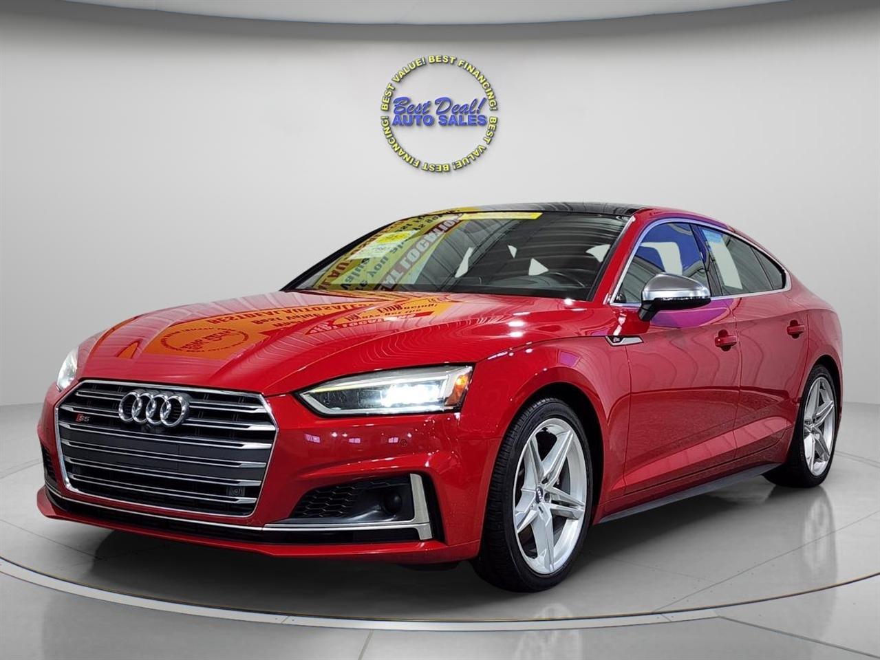 2018 Audi S5 AWD 3.0 QUATTRO PRESTIGE 4DR SPORTBACK