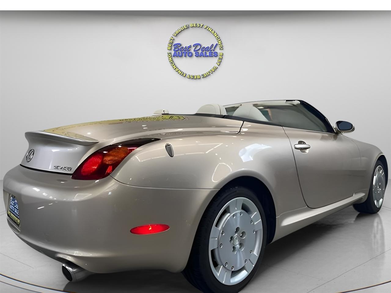 Lexus SC 430 Convertible 2002