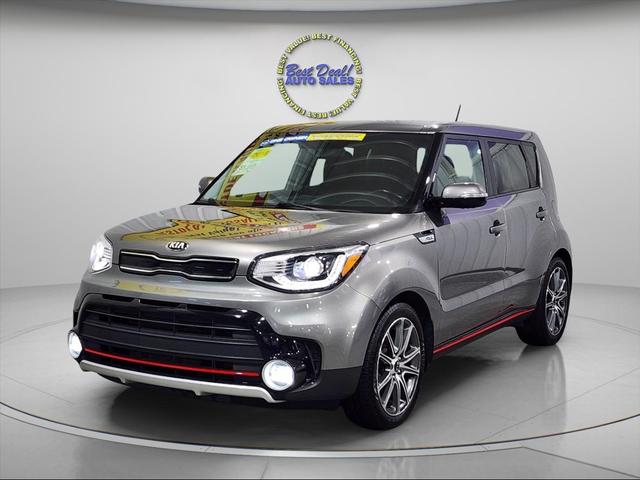Titanium Gray 2019 Kia Soul Wagon Front-Wheel Drive 7-Speed Automatic