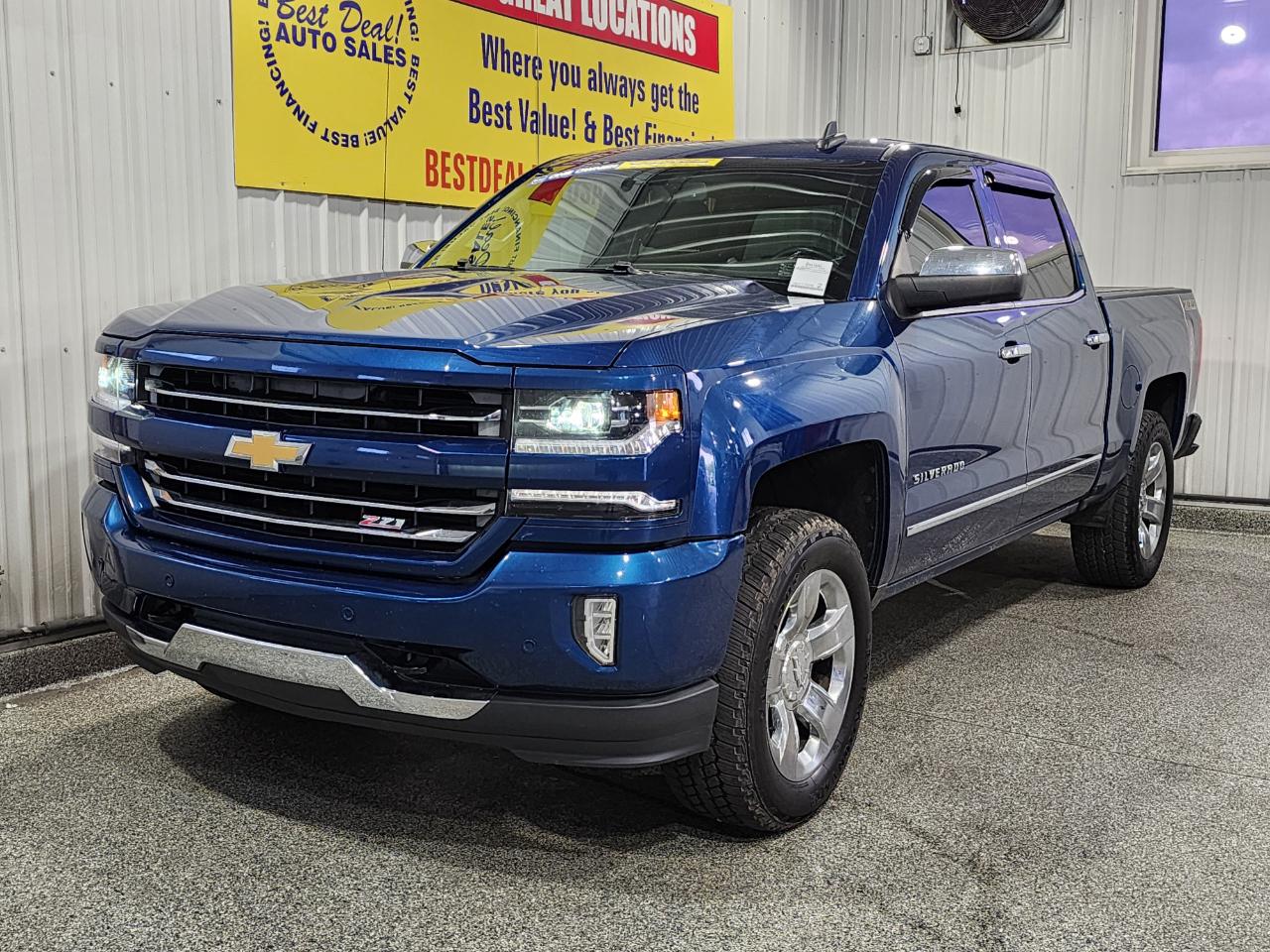 2017 Chevrolet Silverado 1500 4X4 LTZ 4dr Crew Cab 5.8ft. SB