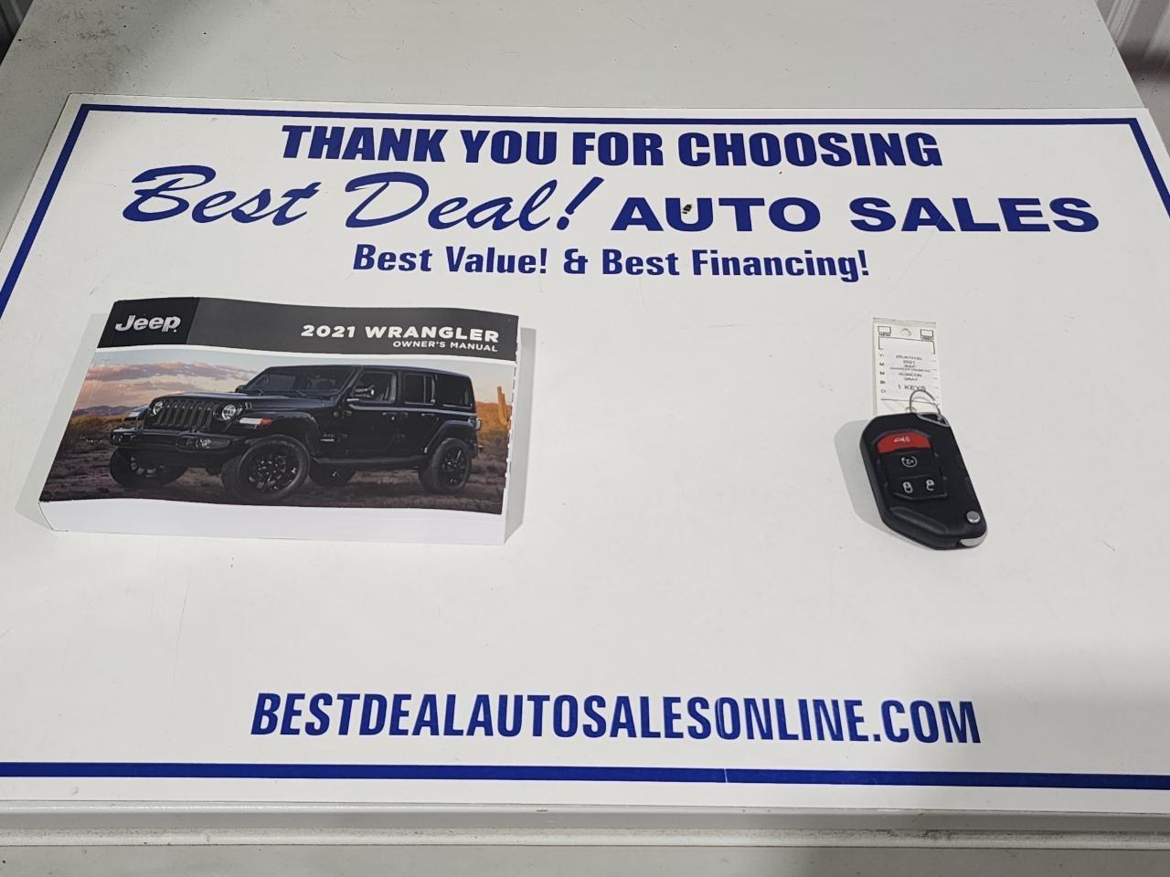 Jeep Wrangler Unlimited Rubicon 2021