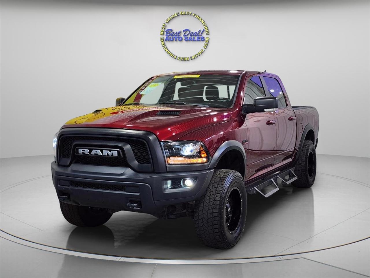 2017 RAM 1500 4x4 REBEL 4DR CREW CAB 5.5 FT SB PICKUP