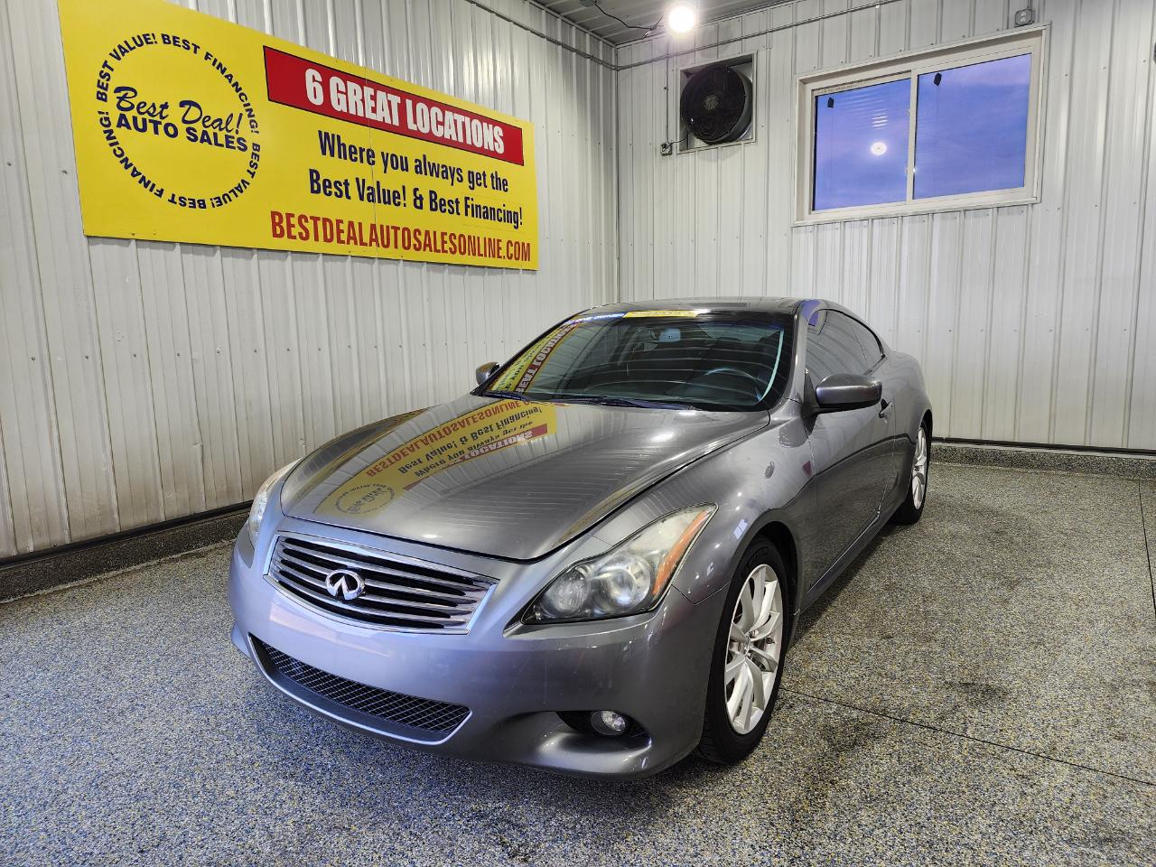 2012 Infiniti G Coupe Sport 6MT