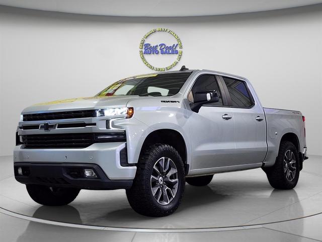 Silver 2020 Chevrolet Silverado 1500 Pickup Truck Four-Wheel Drive Automatic