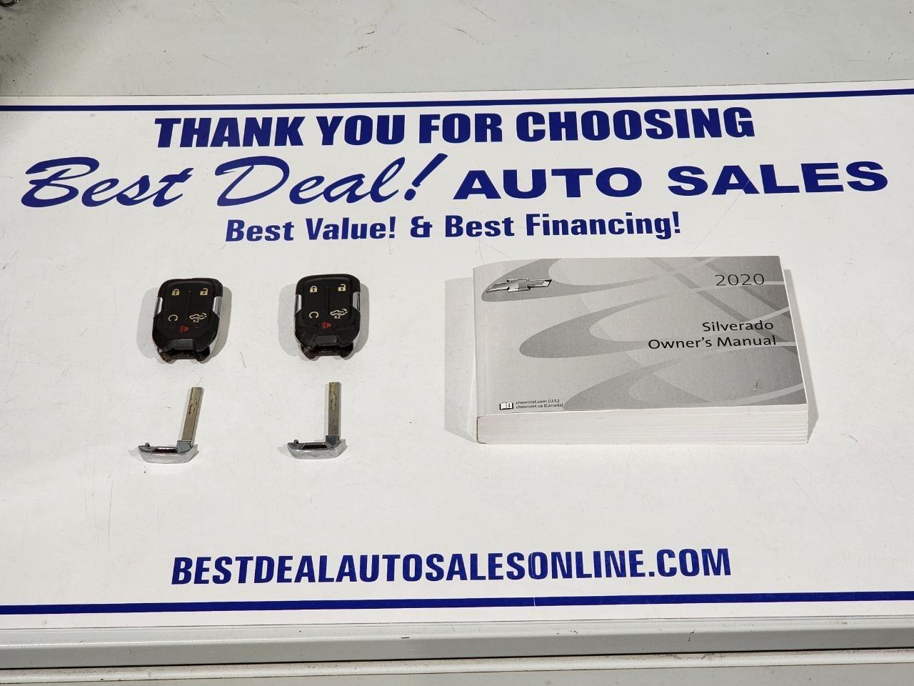 Chevrolet Silverado 1500 RST Crew Cab Long Box 4WD 2020