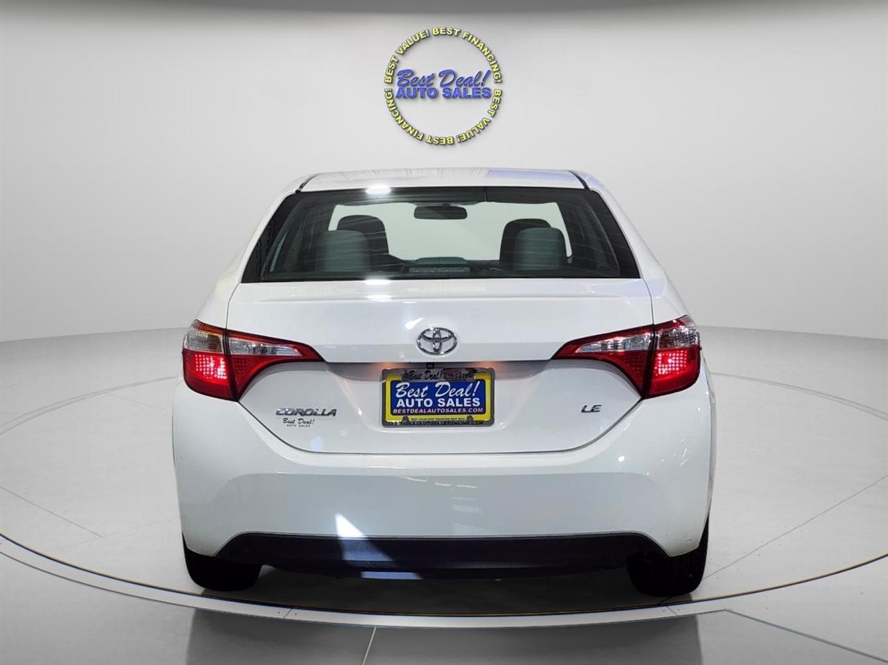 Toyota Corolla LE 2015