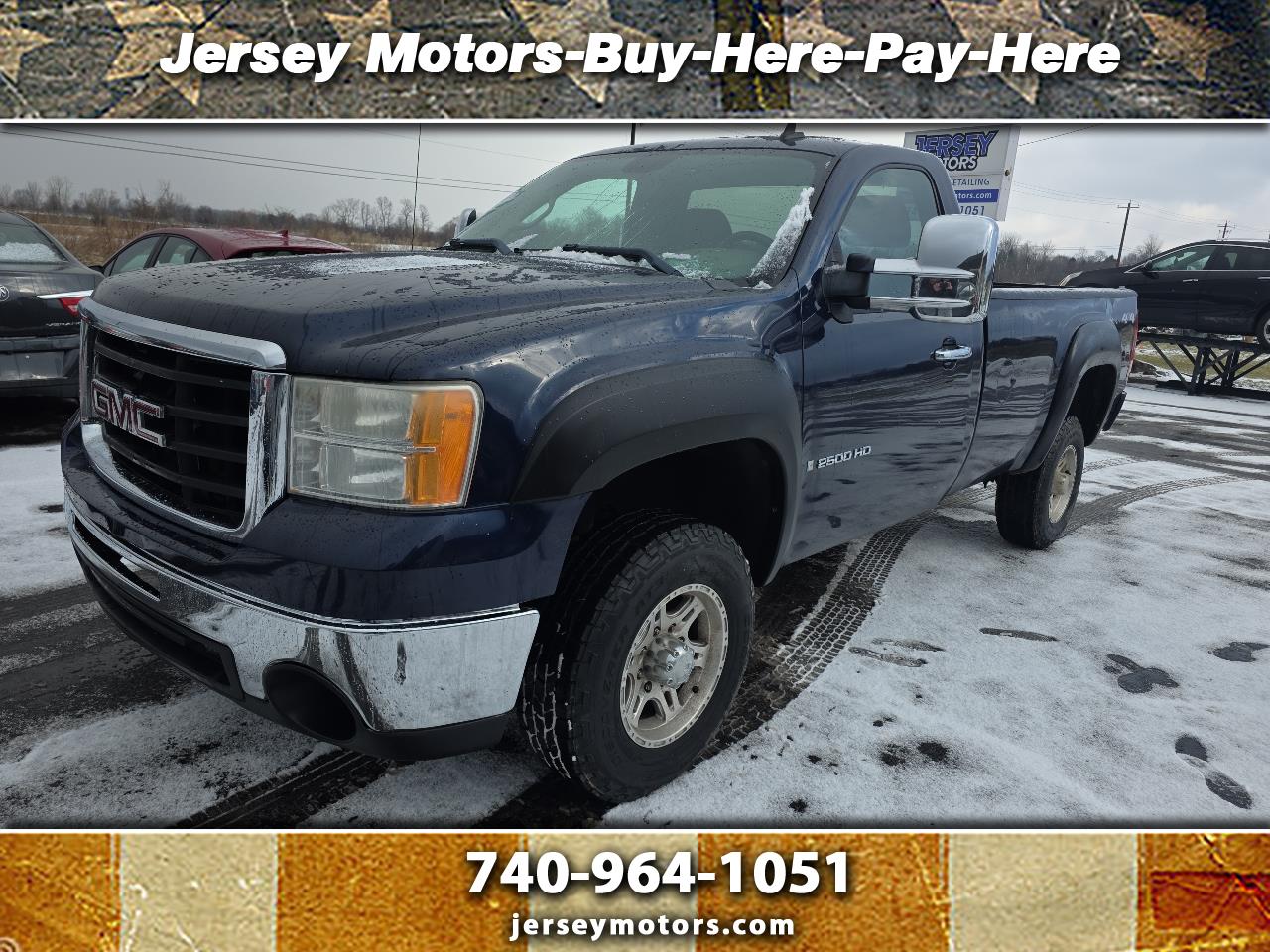 2009 GMC Sierra 2500HD 4WD Reg Cab 142"