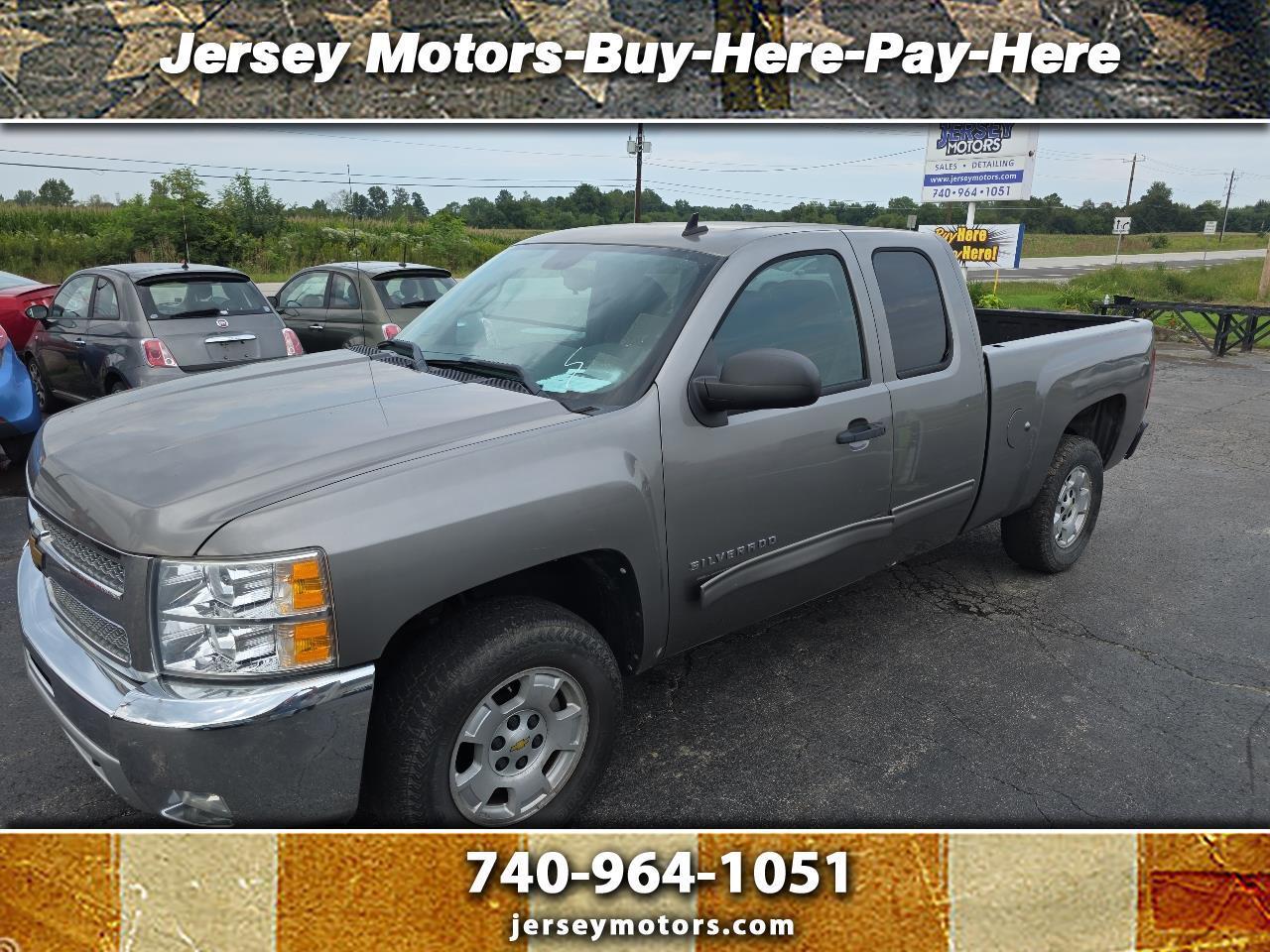 Chevrolet Silverado 1500 4WD Ext Cab 143.5" LT 2012