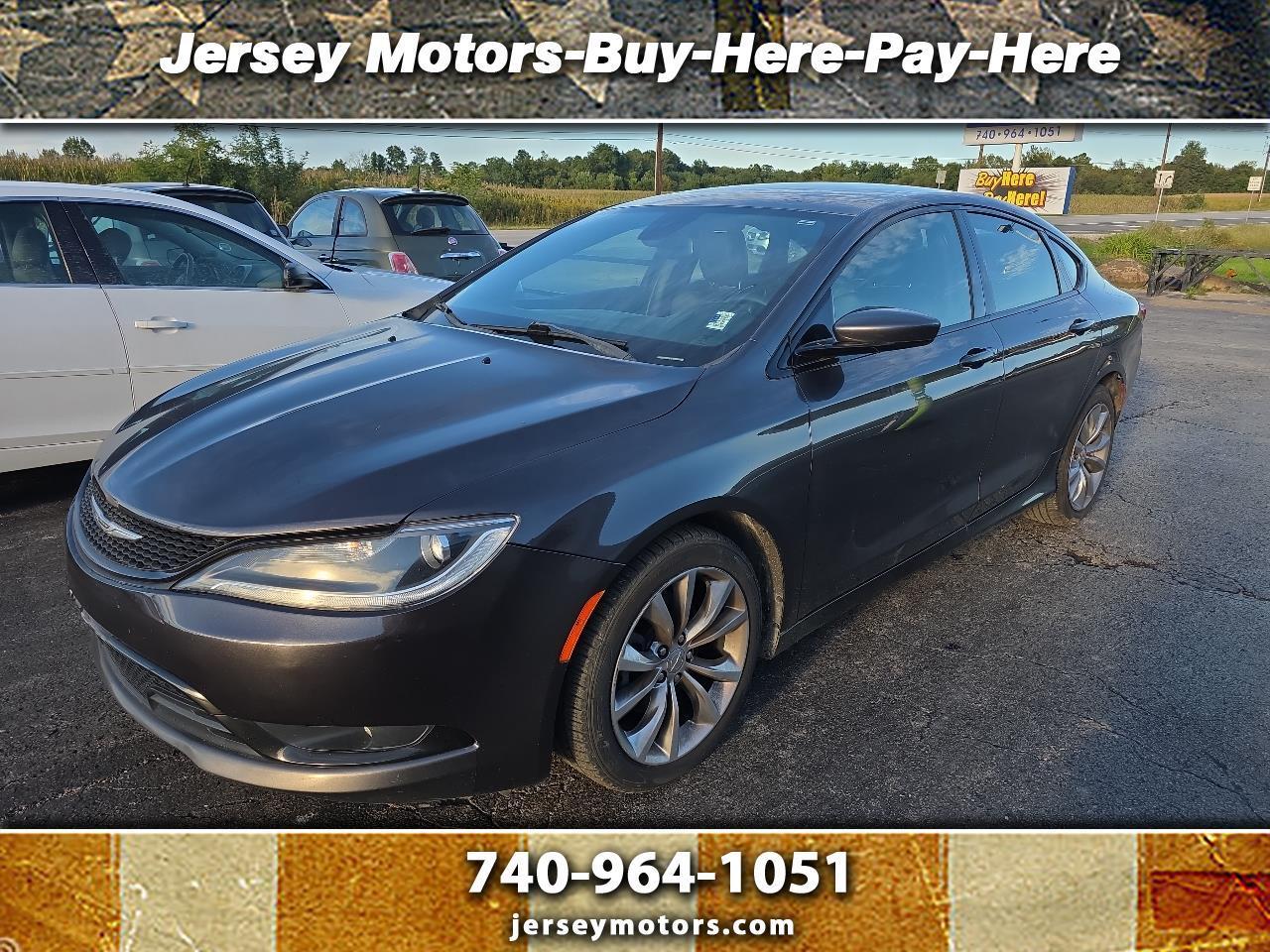 Chrysler 200 4dr Sdn S FWD 2015