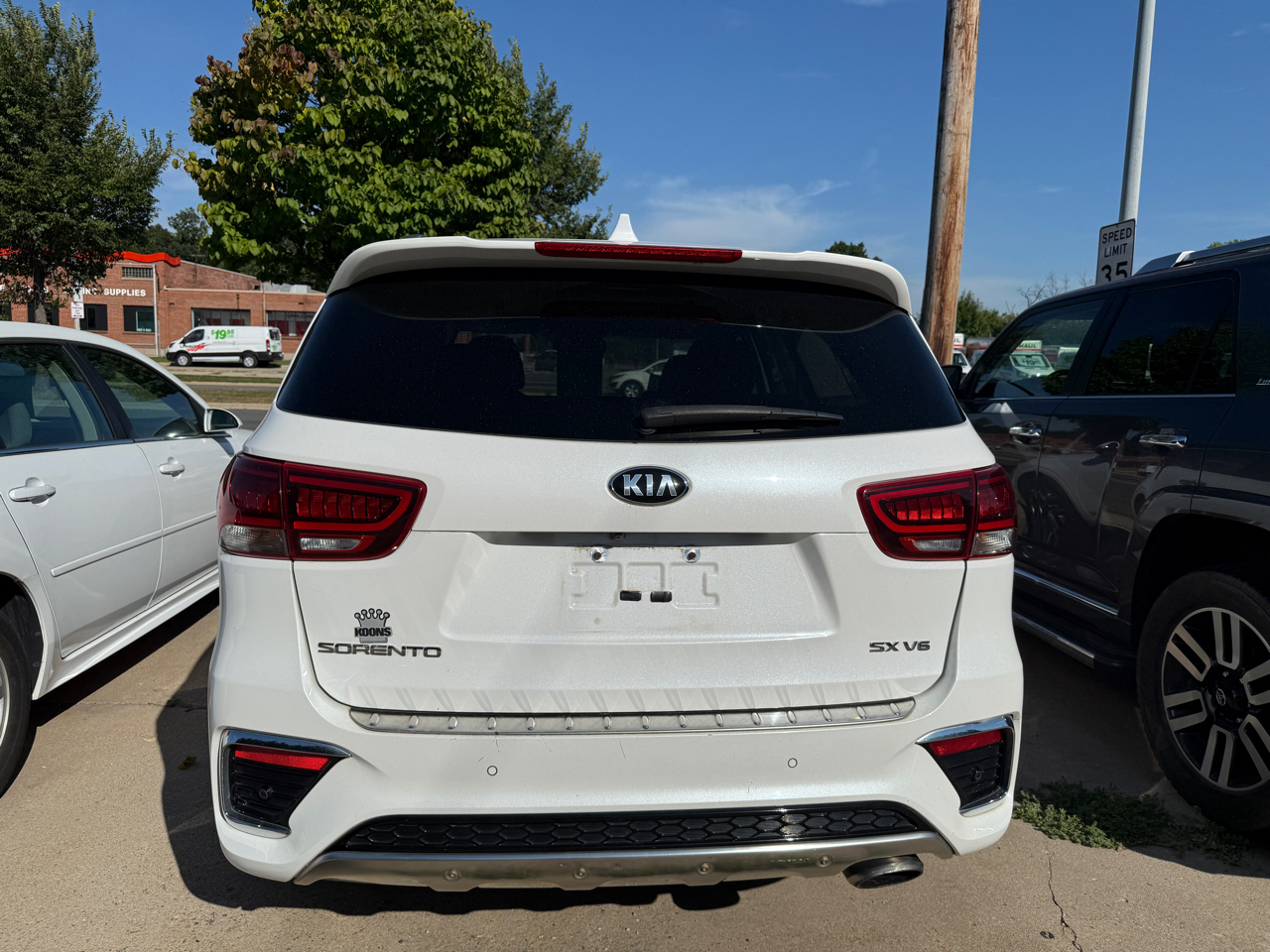 Kia Sorento SX V6 AWD 2019 Kia Sorento SX V6 AWD 2019