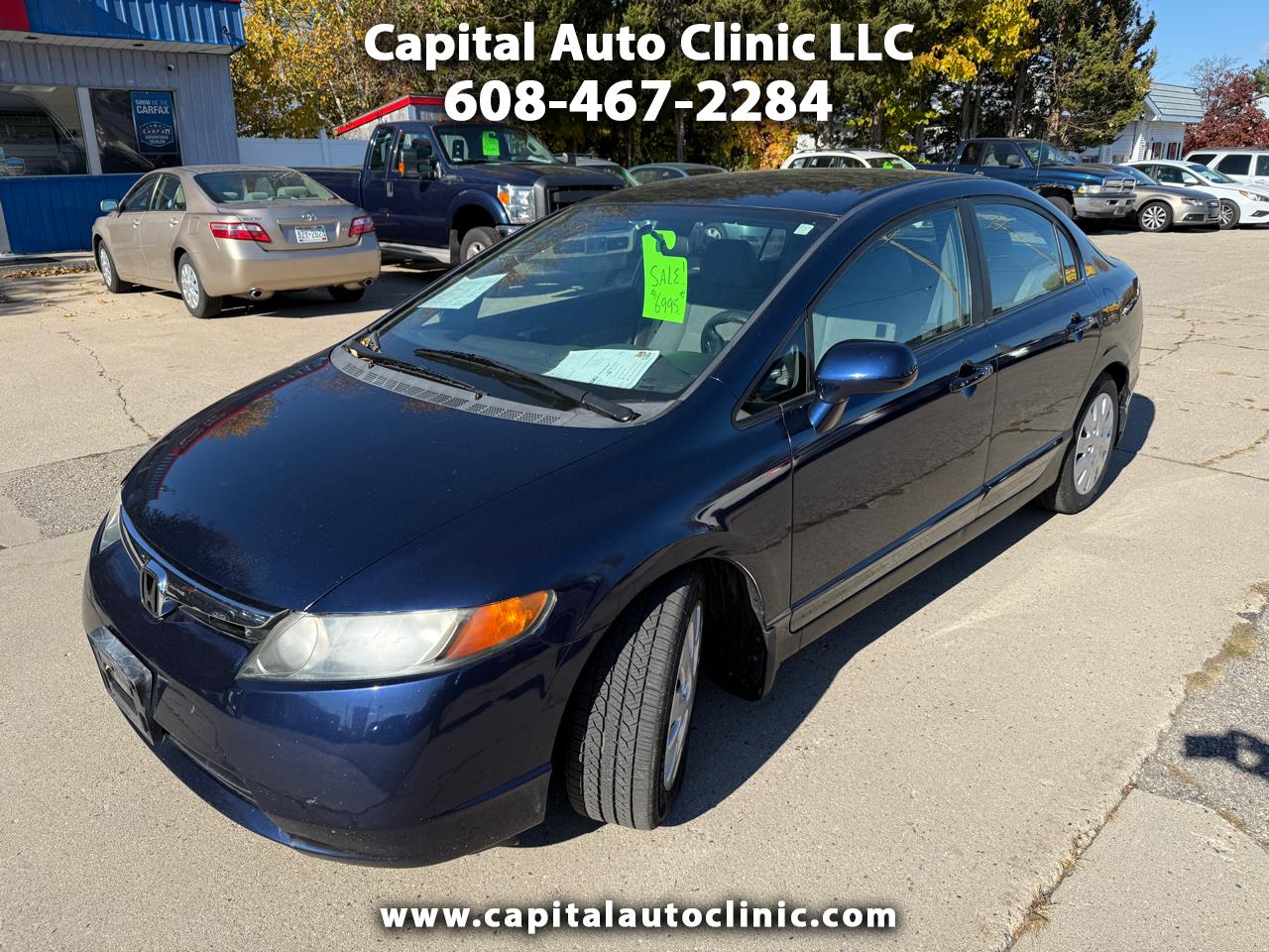 2008 Honda Civic Sdn 4dr Auto LX