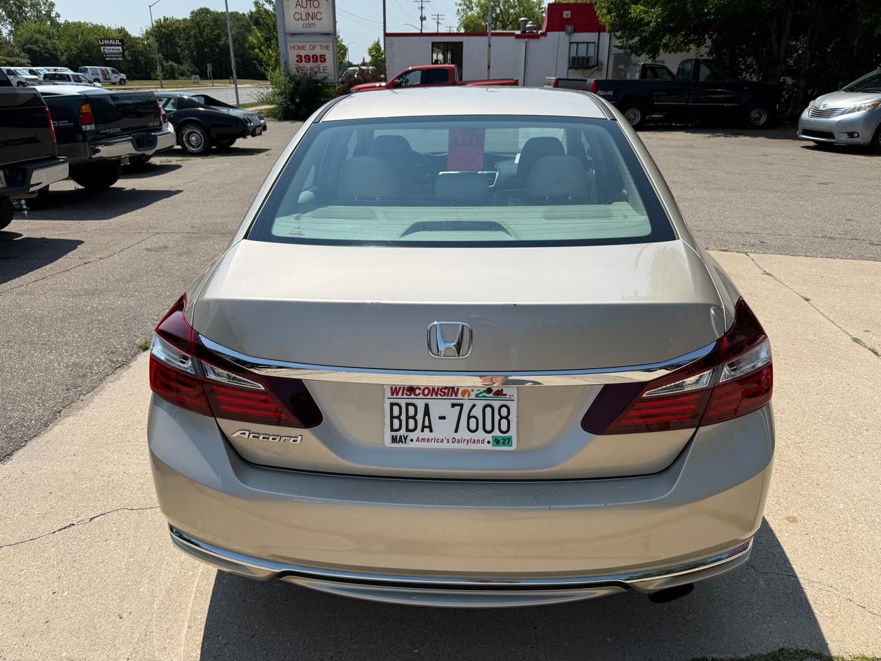Honda Accord Sedan LX CVT 2017