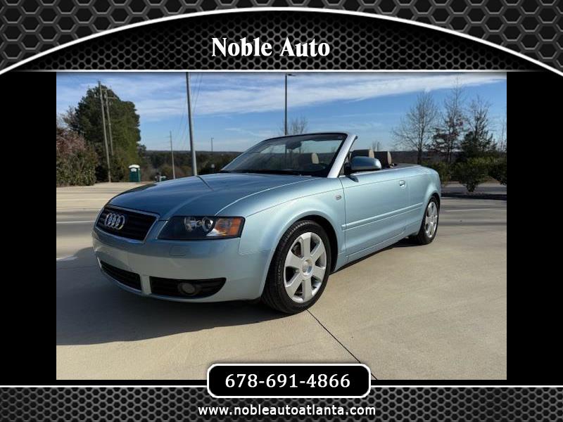 2006 Audi A4 1.8T Cabriolet