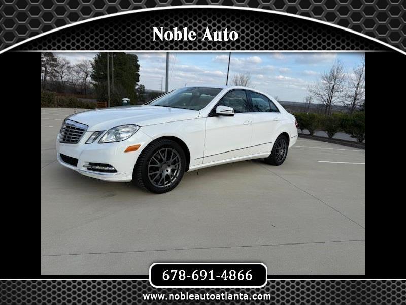 Mercedes-Benz E-Class E350 BlueTEC Sedan 2013