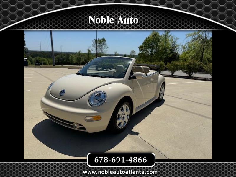 Volkswagen New Beetle GLS 2.0L Convertible 2003