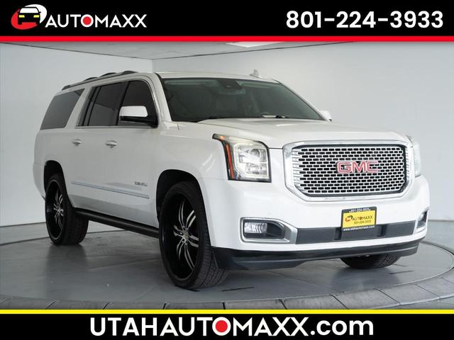 White 2017 GMC Yukon XL Denali 4WD SUV / Crossover Four-Wheel Drive Automatic