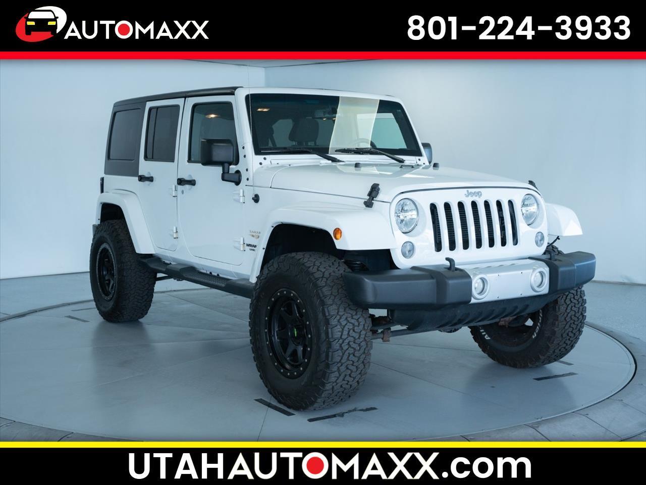 2015 Jeep Wrangler Unlimited 4WD 4dr Sahara