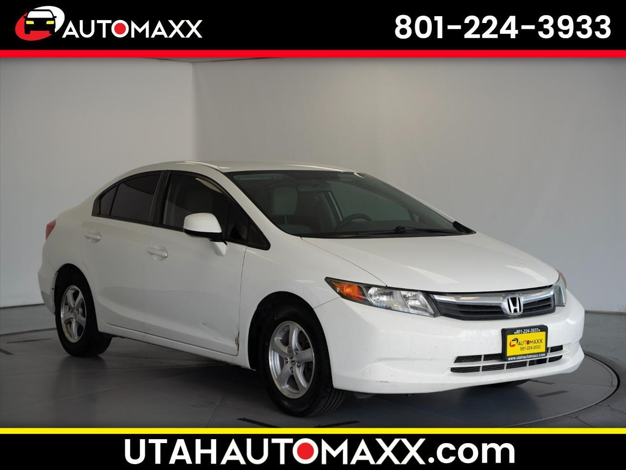 2012 Honda Civic Sdn 4dr Auto CNG