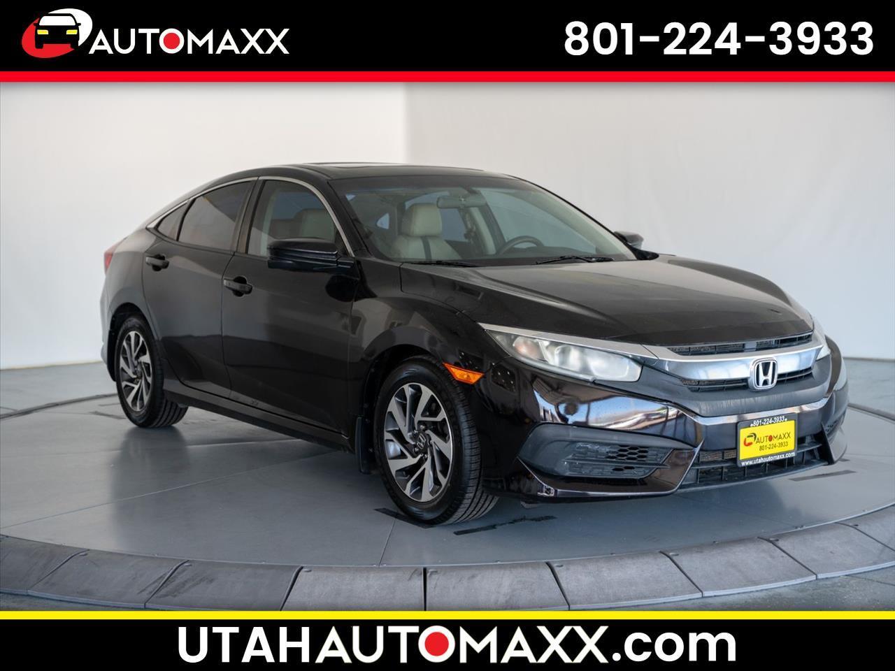 2016 Honda Civic Sedan 4dr CVT EX