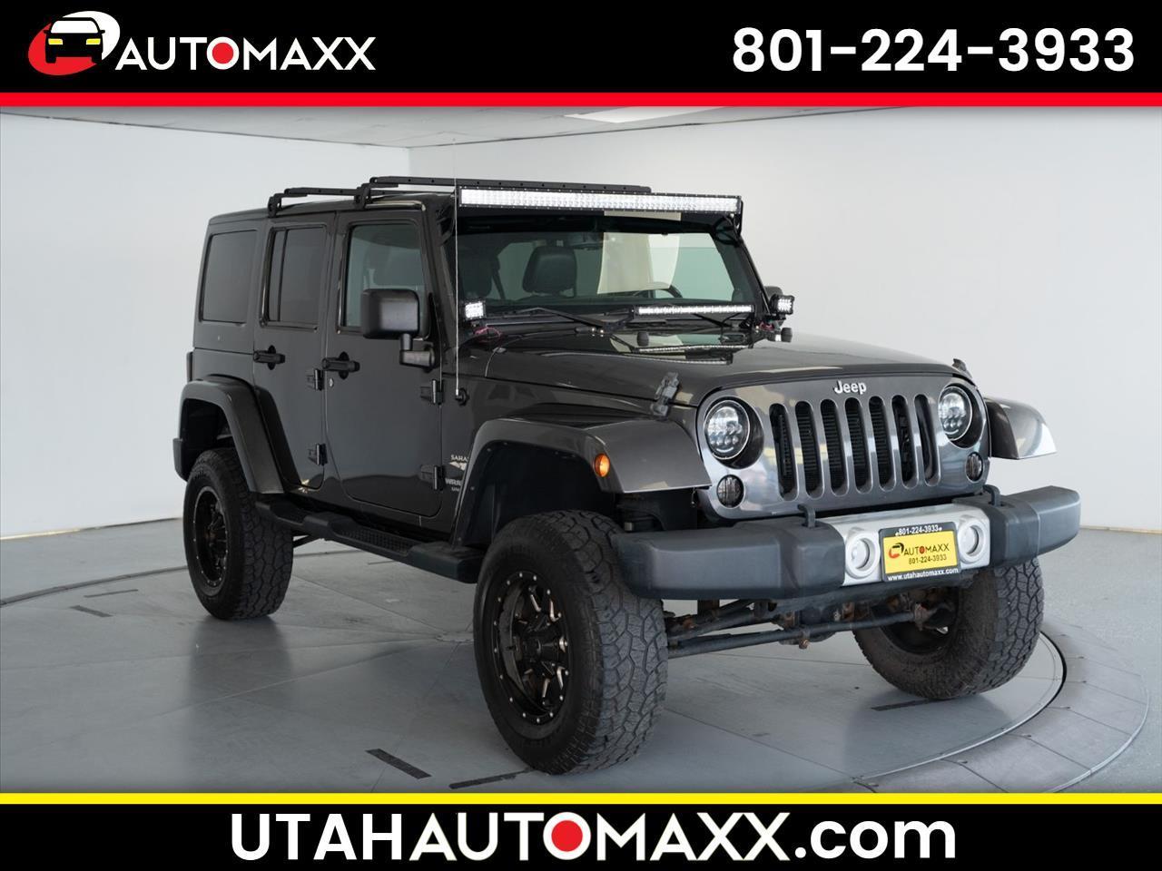 2014 Jeep Wrangler Unlimited 4WD 4dr Sahara