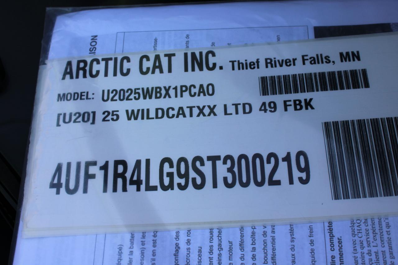 Arctic Cat Wildcat 1000  2025