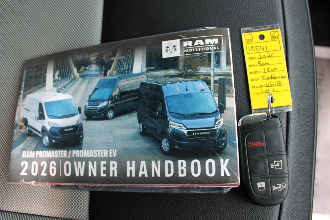 RAM Promaster 2500 High Roof 159-in. WB 2026