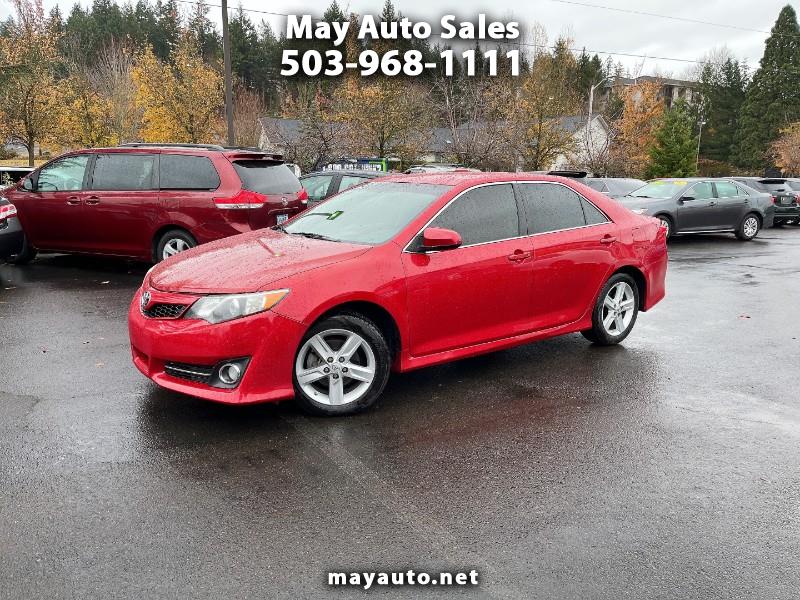 Used 2014 Toyota Camry SE Sedan for Sale in Tigard OR 97224 May Auto Sales