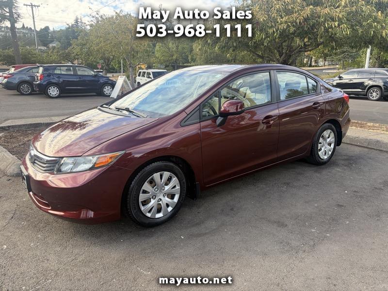 2012 Honda Civic LX Sedan Automatic