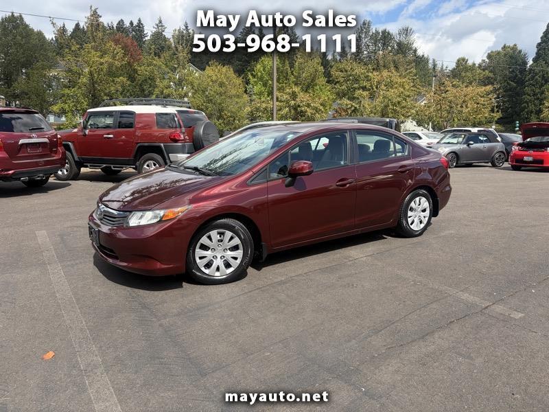 2012 Honda Civic LX Sedan Automatic