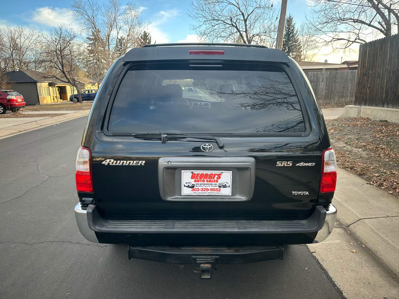 Toyota 4Runner SR5 4WD 2001
