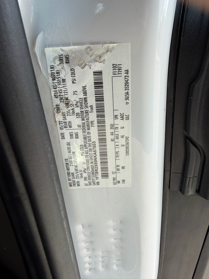 Ford Transit 250 Van High Roof w/Sliding Pass. 148-in. WB 2022